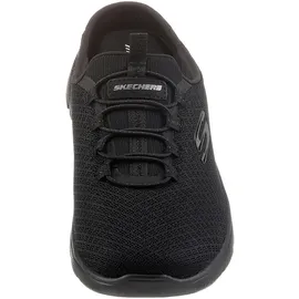 SKECHERS SUMMITS SWIFT STEP Sabot Sommerschuh, Schlappen, Schlupfschuh in veganer Verarbeitung schwarz 42 EU