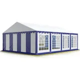 TOOLPORT Partyzelt 5 x 8 m blau/weiß (6068)