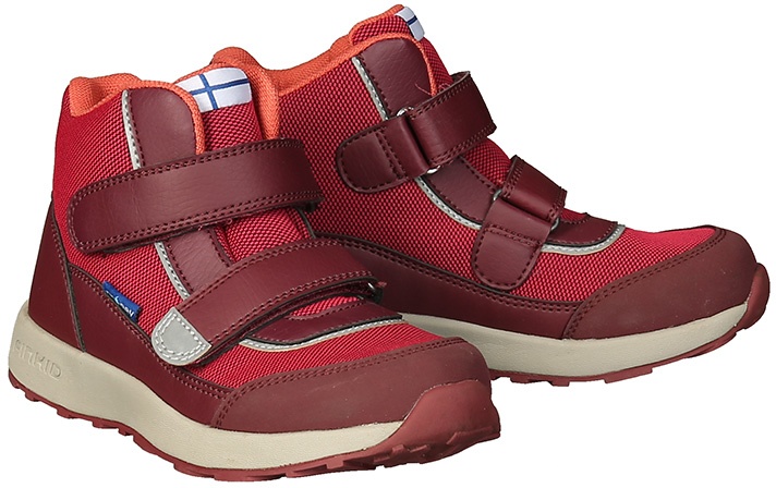 finkid - Klett-Boots KULKU in persian red/cabernet, Gr.23
