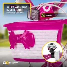 ACTIONBIKES MOTORS Daisy 16 Zoll rosa/pink