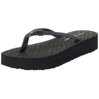 Tommy Hilfiger Damen Flip Flops Beach Sandal Badeschuhe, Schwarz (Black), 37