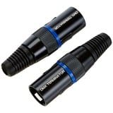 Adam Hall Connectors 3 STAR DMXT 5 XLR Stecker 5-Pol | mit Abschlusswiderstand