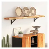 vidaXL Wandregal 180 x 20 x 3,8 cm Braun