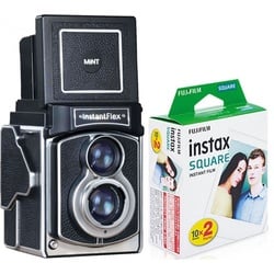 MINT InstantFlex TL70.Plus Retro + Instax Square DP Film