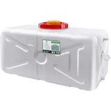 Wasserkanister camping Weiß 25L/45L/70L/100L/150L Kapazität Wassertank Plastik Wassereimer Horizontal Platz Wassertank Mit Deckel Und Ventil Für Haushaltswasser Camping Draussen Selbstfahre(Size:100L)