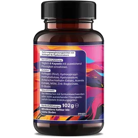 Saint Nutrition Kollagen + Hyaluron Kapseln hochdosiert 1000 mg 120 St.