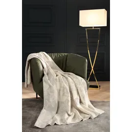 Villeroy & Boch PARADISO Light Kuscheldecke 150 x 200 cm Beige/Blau