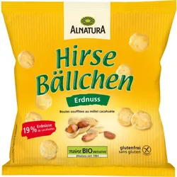 Alnatura Bio Hirse Bällchen Erdnuss 75G