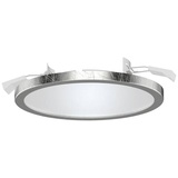 LightMe LM85667 Aqua LED-Einbauleuchte LED 8W Blattsilber (glänzend)