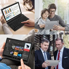 ziovo Tablet 10" 5G (2023) 12 GB RAM 128 GB Grau