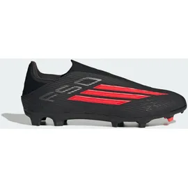 adidas F50 League Laceless FG/MG Core Black / Lucid Red / Core Black 48