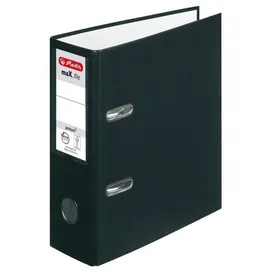 Herlitz Ordner DIN A5 80 mm Schwarz