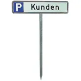 WOLK Einschlagpfosten H750 mm für Parkplatzschild