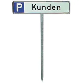 WOLK Einschlagpfosten H750 mm für Parkplatzschild