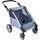 Bayer Chic 2000 Puppen-Zwillingsbuggy Puppen-Trailer Roadster blau