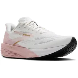 Brooks Launch 11 - Damen Laufschuh - White/Gold/Pink - 41