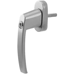 Olympia FGS 100, Fenster-Verriegelungsgriff, Silber, Aluminium, Monochromatisch,