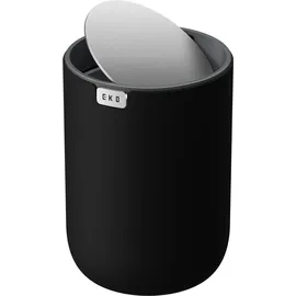 Eko Mini Tischmülleimer 1,5 l Schwarz