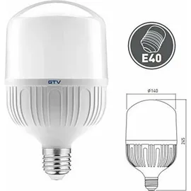 GTV Lighting LED Lampe F140 43W E40 4000K Neutralweiß