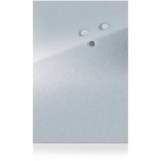 Zeller Magnettafel Edelstahl 40 cm silber