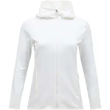 Peak Performance Light Zip Hood Damen Fleecejacke weiß