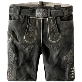 Stockerpoint Lederhose "Bertl" in graphit gespeckt | Gr.: 44