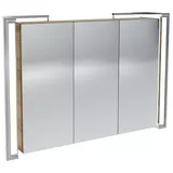 Camargue LED-Spiegelschrank Flexilight  (B x H: 92,3 x 65 cm, Holz, Berg Eiche)