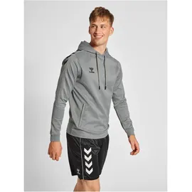 hummel Core Xk Poly Hoodie Grey Melange M