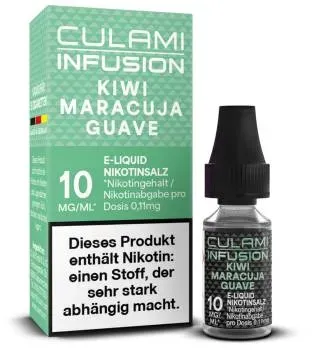Culami Infusion Kiwi Maracuja Guave NicSalt Liquid 10ml / 10mg