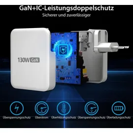 j5create 130W GaN 4-Port Charger