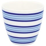 Greengate Latte-Macchiato-Glas Helen Latte Cup blue 0,35l, Stoneware