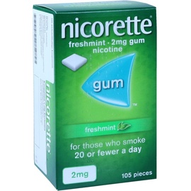 NICORETTE Freshmint 2 mg Kaugummi 105 St.