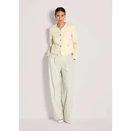 Madeleine Eleganter Tweed-Kurzblazer mit Metallknöpfen in wollweiß | Gr.: 42
