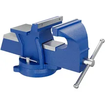 Wiltec Schraubstock Metall 125 mm grau