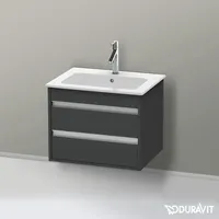 Duravit Ketho Waschtischunterschrank, 2 Auszüge, KT642804949,