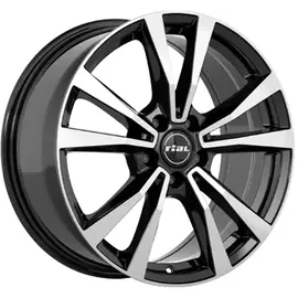 Rial M12 8,0 x 18 5 x 112 ET38 Schwarz/Weiß