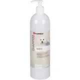 Flamingo Hundeshampoo für weißes Fell 1 l, NEU