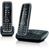 Gigaset Gigaset C530A Duo Festnetz-Telefon schnurlos DECT Anrufbeantworter DECT-Telefon (Mobilteile: 2) schwarz