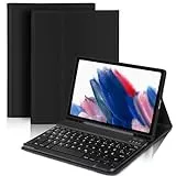 FOGARI Samsung Tablet A8 Tastatur - Galaxy Tab A8 Hülle mit Tastatur, [QWERTZ Deutsches] Tastatur Magnetische Kabelloser Bluetooth Abnehmbar für Samsung Galaxy Tab А8 2022 10.5 Zoll, Schwarz