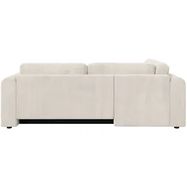 OTTO home Eckcouch Polyester mit Bettkasten 2-Sitzer Beige