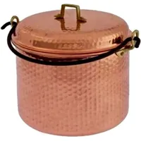 ich-zapfe Kupfertopf 28 cm rund