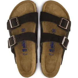 Birkenstock Arizona Weichbettung Veloursleder mocca 42