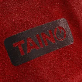 TAINO Grillhandschuhe Leder rot