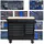 Trutzholm Werkstattwagen Star XL bestückt 103 x 112 cm Stahl Hartholzarbeitsplatte 12 Schubladen schwarz/grau