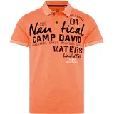 Camp David Poloshirt orange XXL