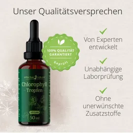 Effective Nature Liquid Chlorophyll Tropfen 50 ml