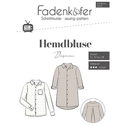 Fadenkäfer Schnitt "Hemdbluse" für Damen