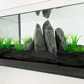 Schicker Mineral Aquariumsand schwarz 25 kg