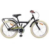 vidaXL Kinderfahrrad 18 Zoll schwarz
