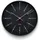 Arne Jacobsen Clocks Bankers Wanduhr 21,00 cm Ø21 cm schwarz